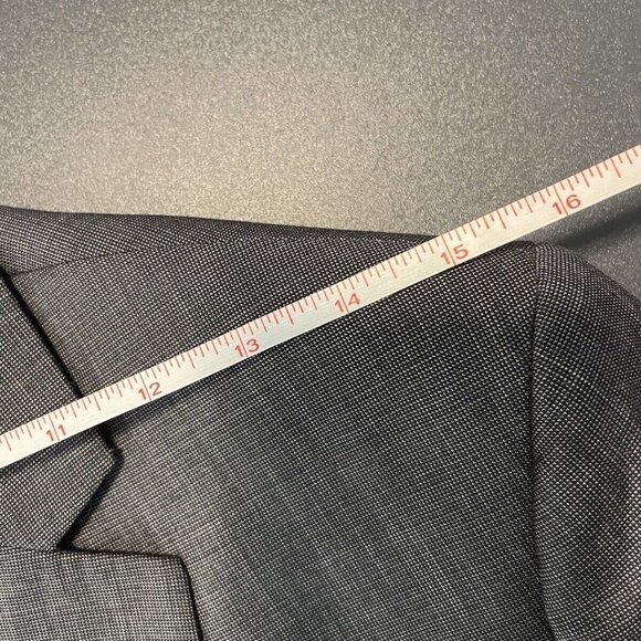 Marc Ecko 2 Button Suit Jacket Blazer Sport Coat Lined Men's Gray - Picture 14 of 16